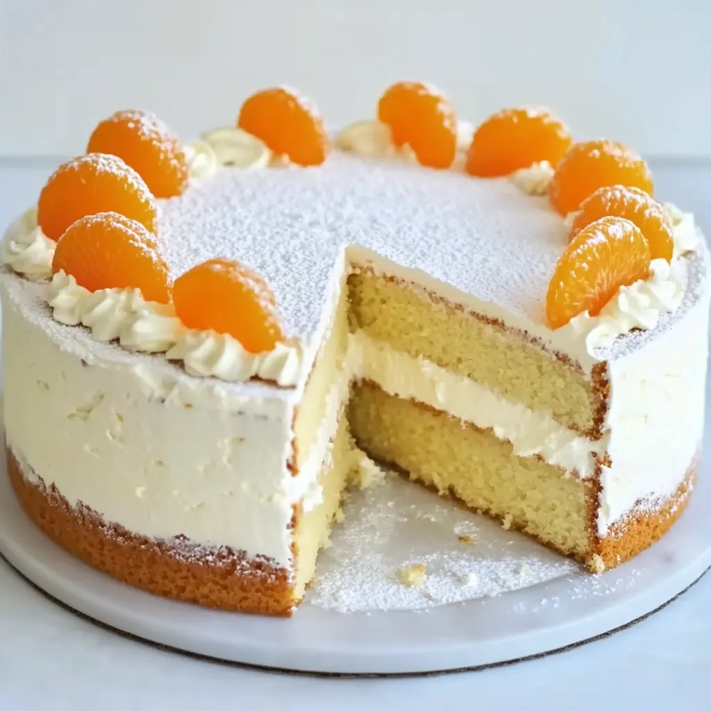 A chocolate cake with citrus slices.