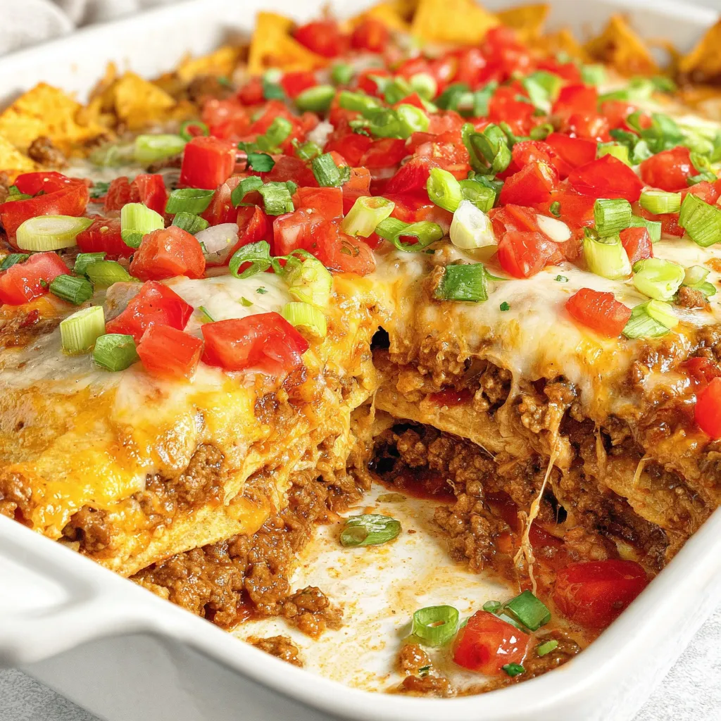 Taco Bell Mexican Pizza Casserole