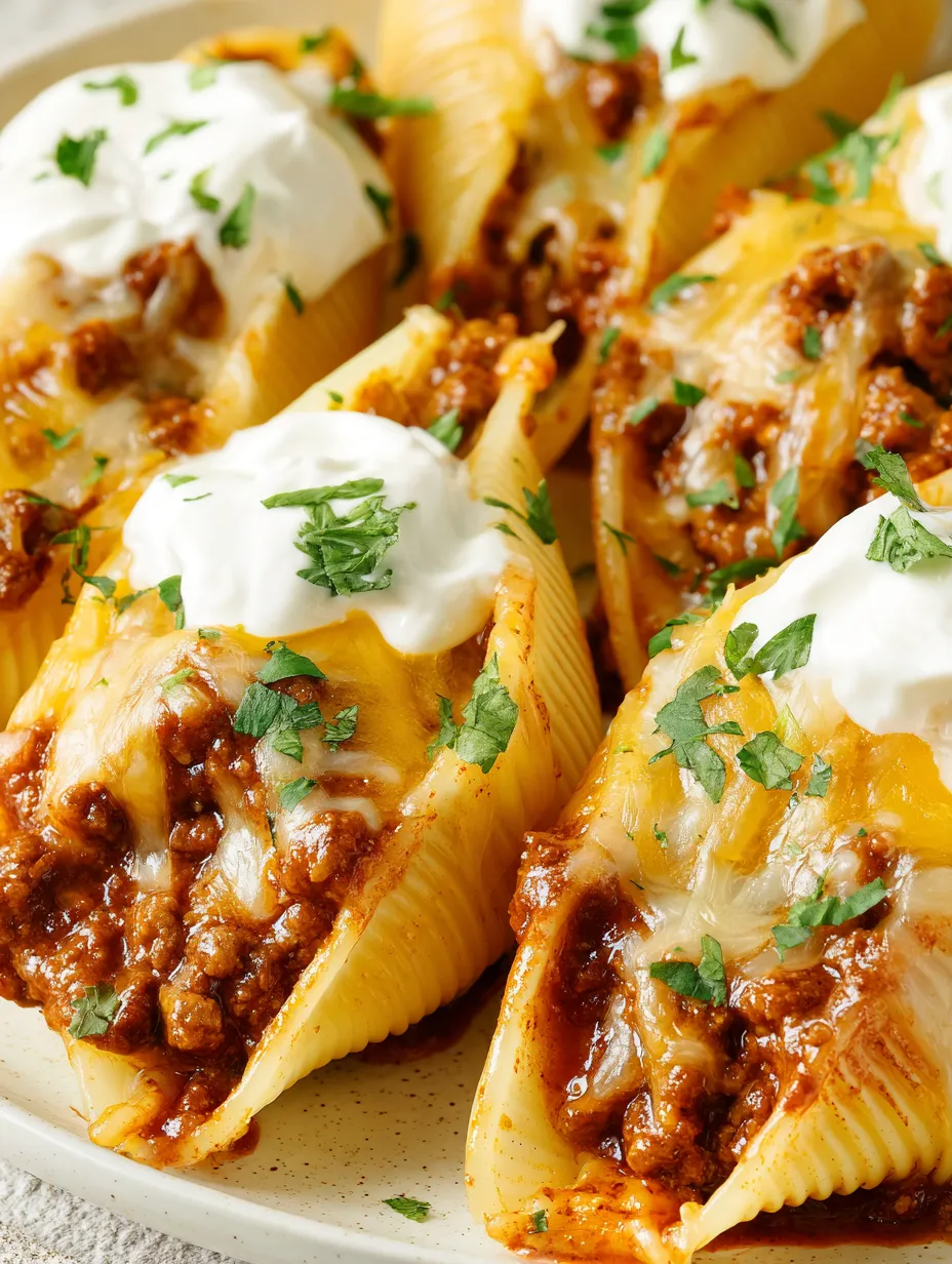 Taco Stuffed Shells