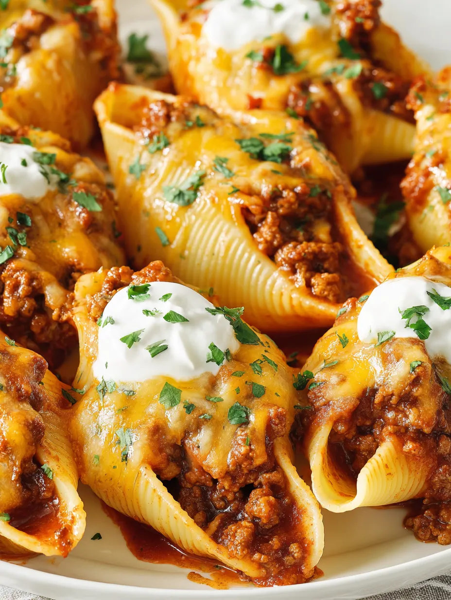 Taco Stuffed Shells