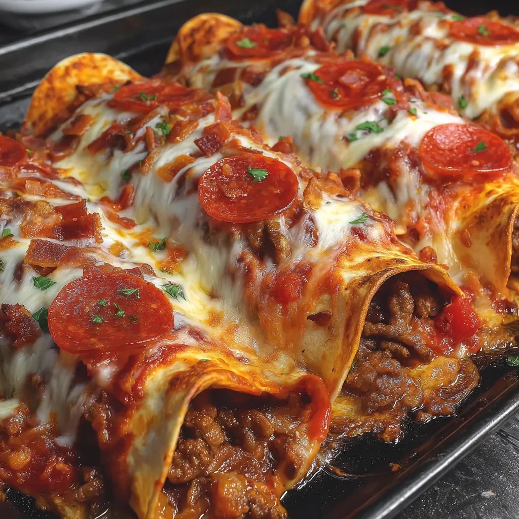 Pizza Enchiladas