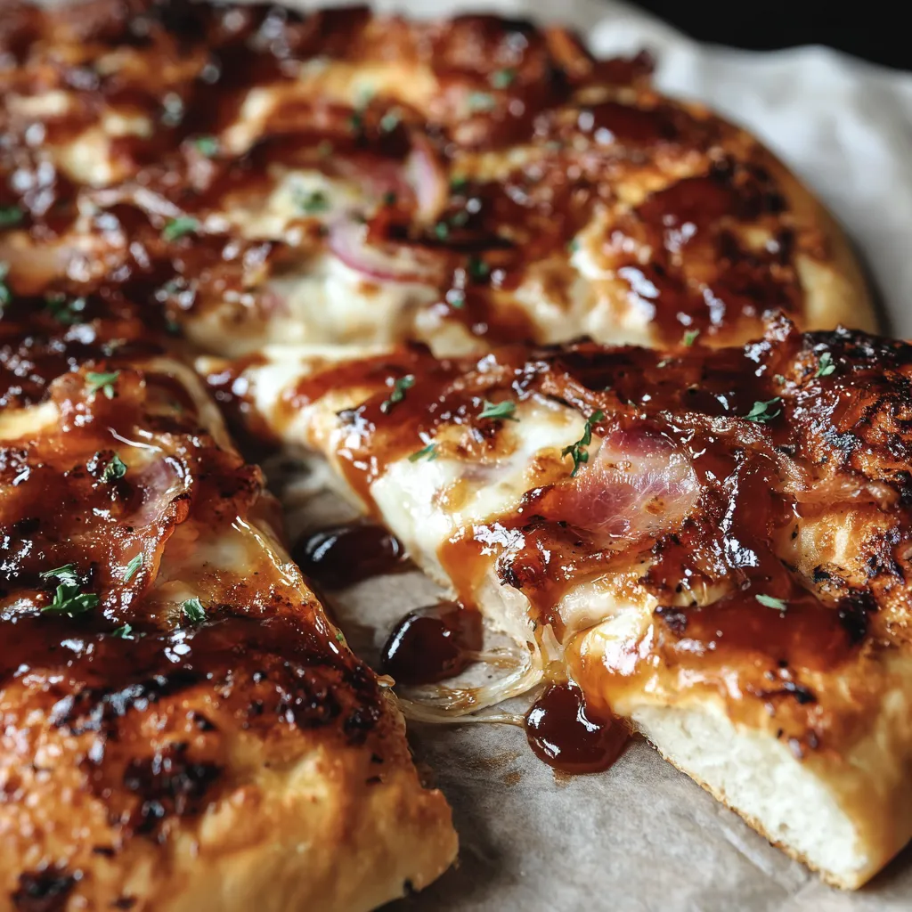Barbecue Bacon Pizza