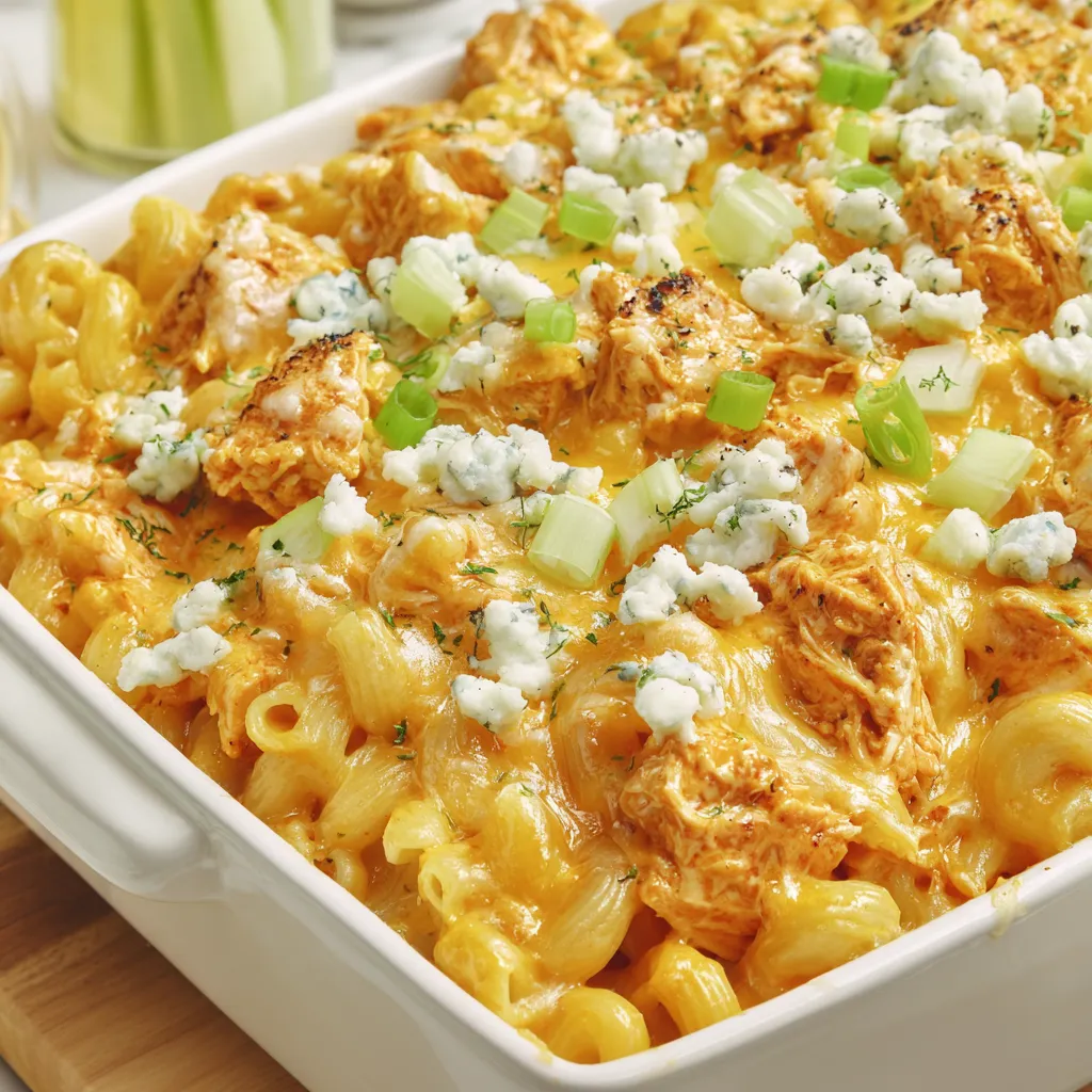 Buffalo Chicken Mac and Cheese
