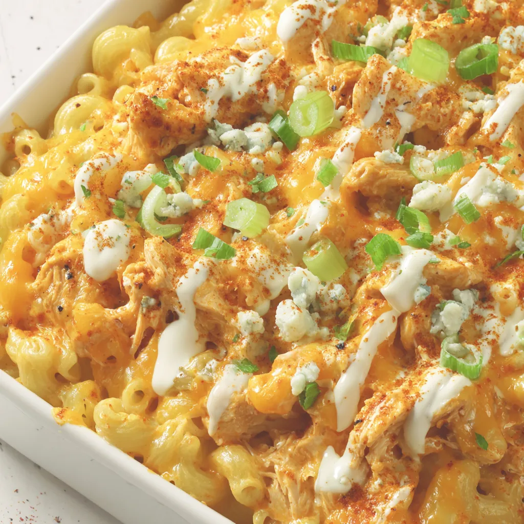 Buffalo Chicken Mac and Cheese
