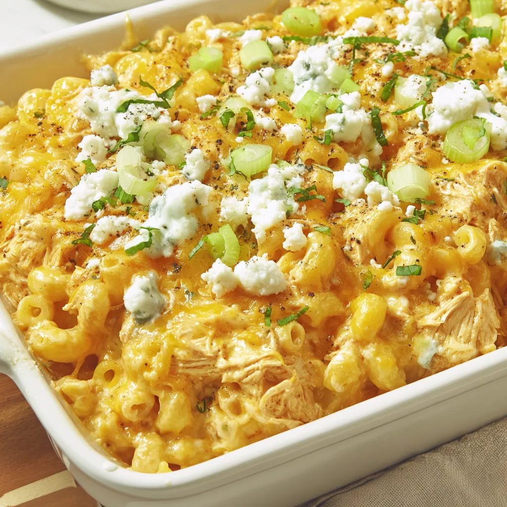 Buffalo Chicken Mac and Cheese