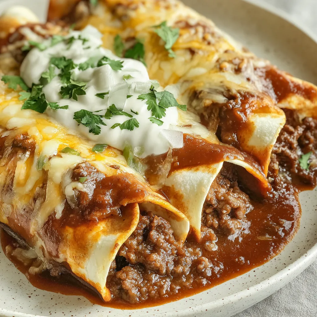 Beef Enchiladas