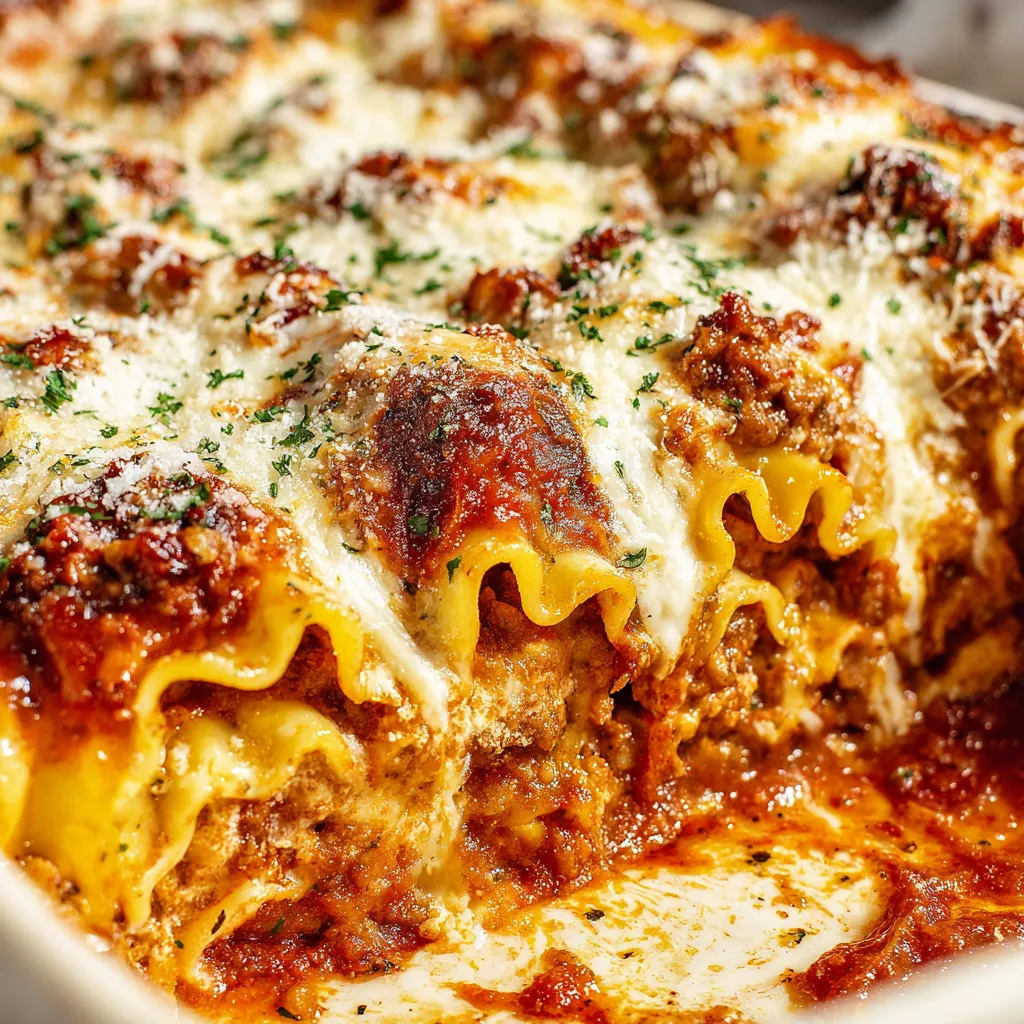 Easy Lasagna Recipe (No Boil Noodles)