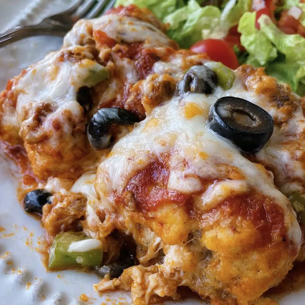 Bubble Up Pizza Bake