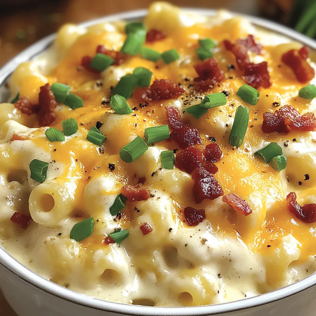 Loaded Mac and Cheese