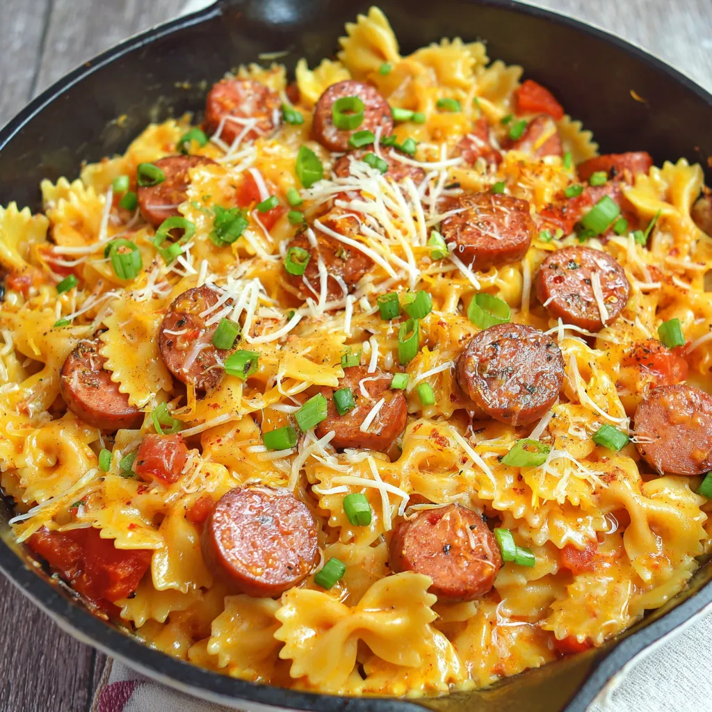 One Pot Kielbasa Pasta