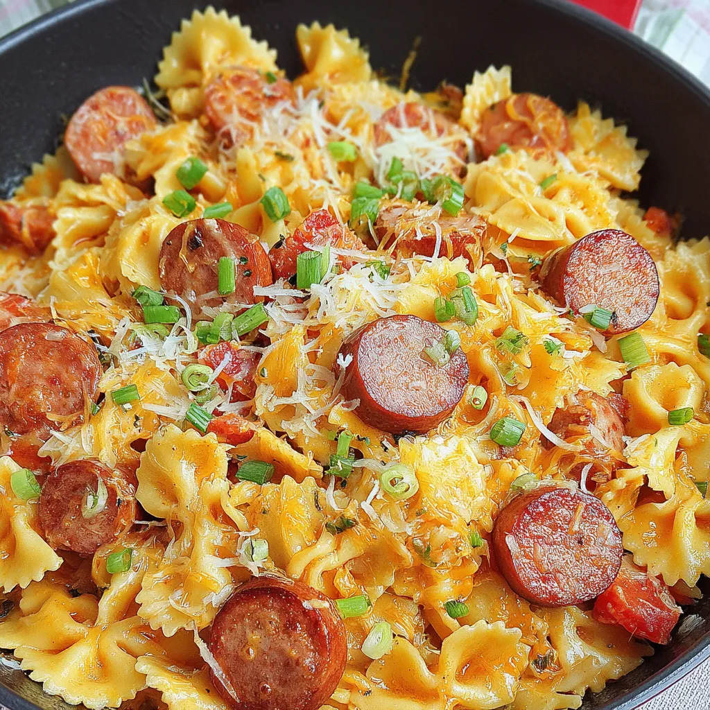 One Pot Kielbasa Pasta