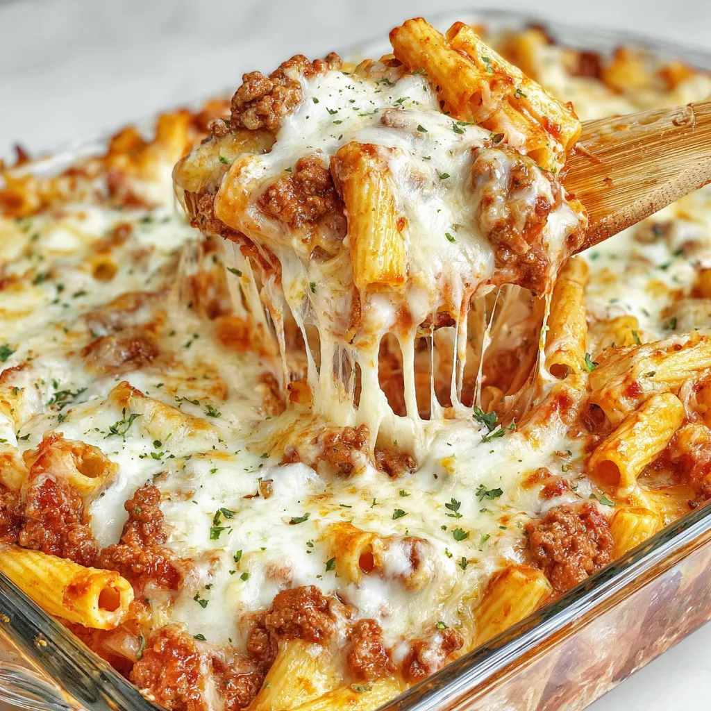 The Best Baked Ziti (+Video)