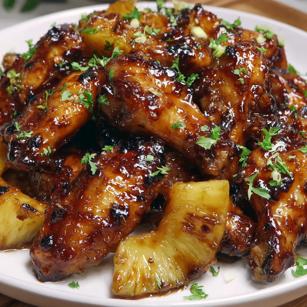Pineapple Chicken Wings Recipe