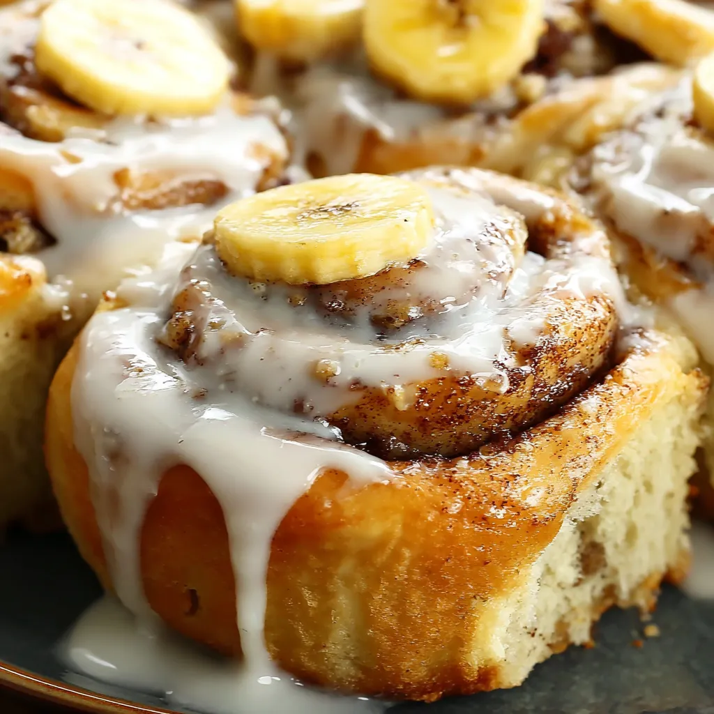 Banana Bread Cinnamon Rolls