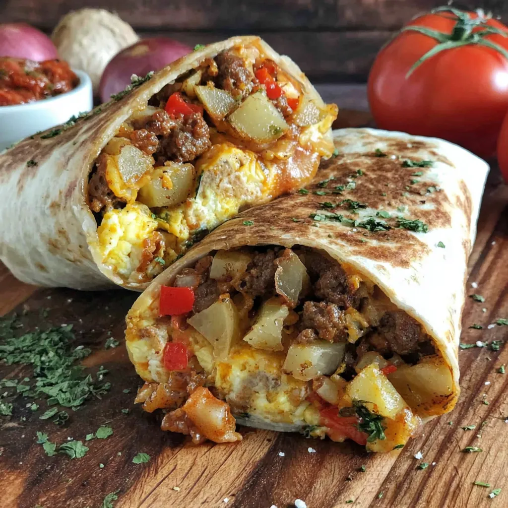 Chorizo Breakfast Burrito