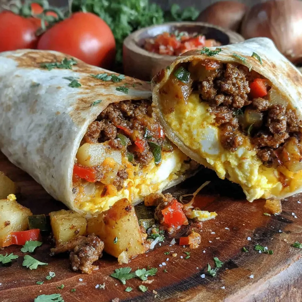 Chorizo Breakfast Burrito