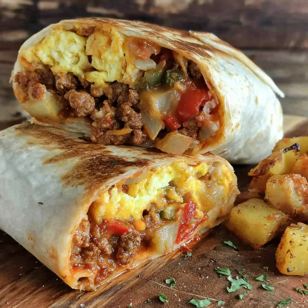 Chorizo Breakfast Burrito