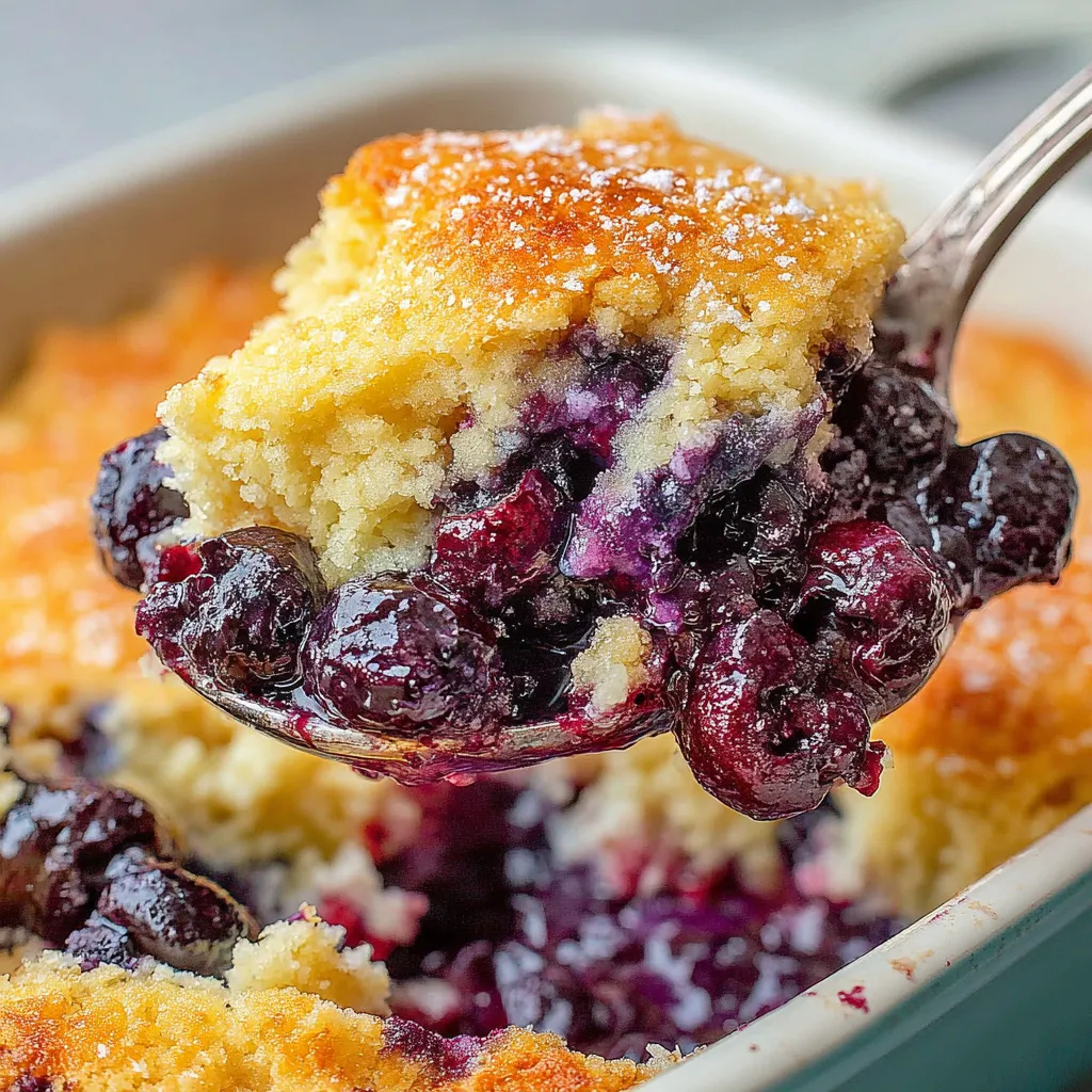 The Best Blueberry Cobbler (+Video)