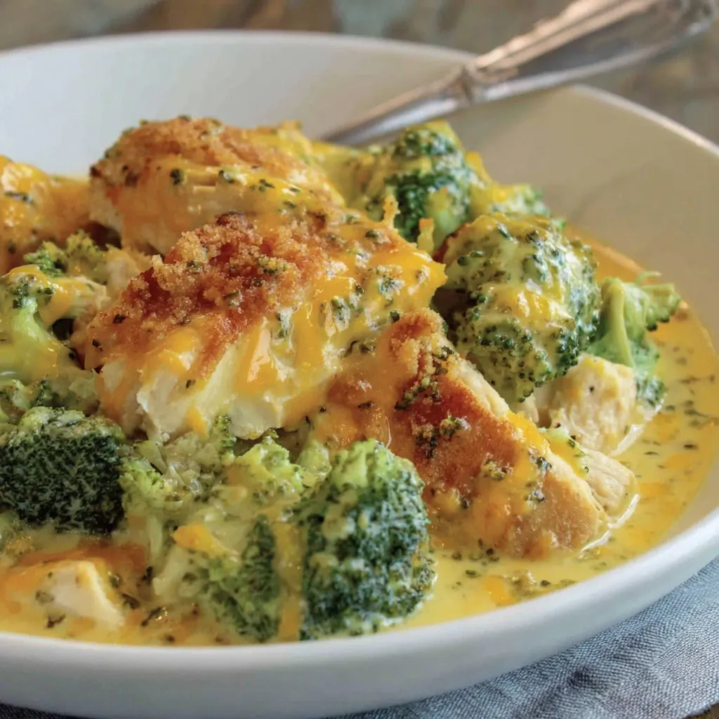 Copycat Cracker Barrel Broccoli Cheddar Chicken