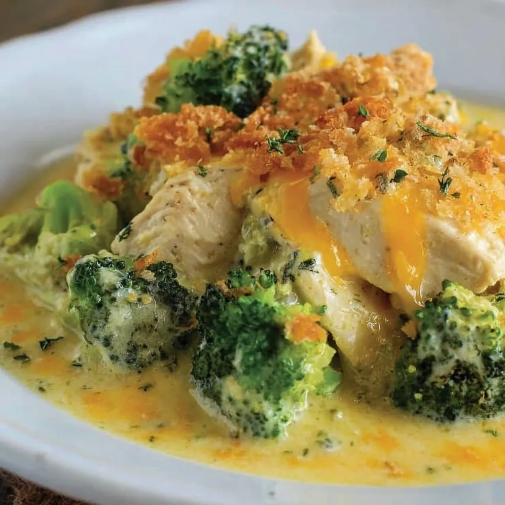Copycat Cracker Barrel Broccoli Cheddar Chicken