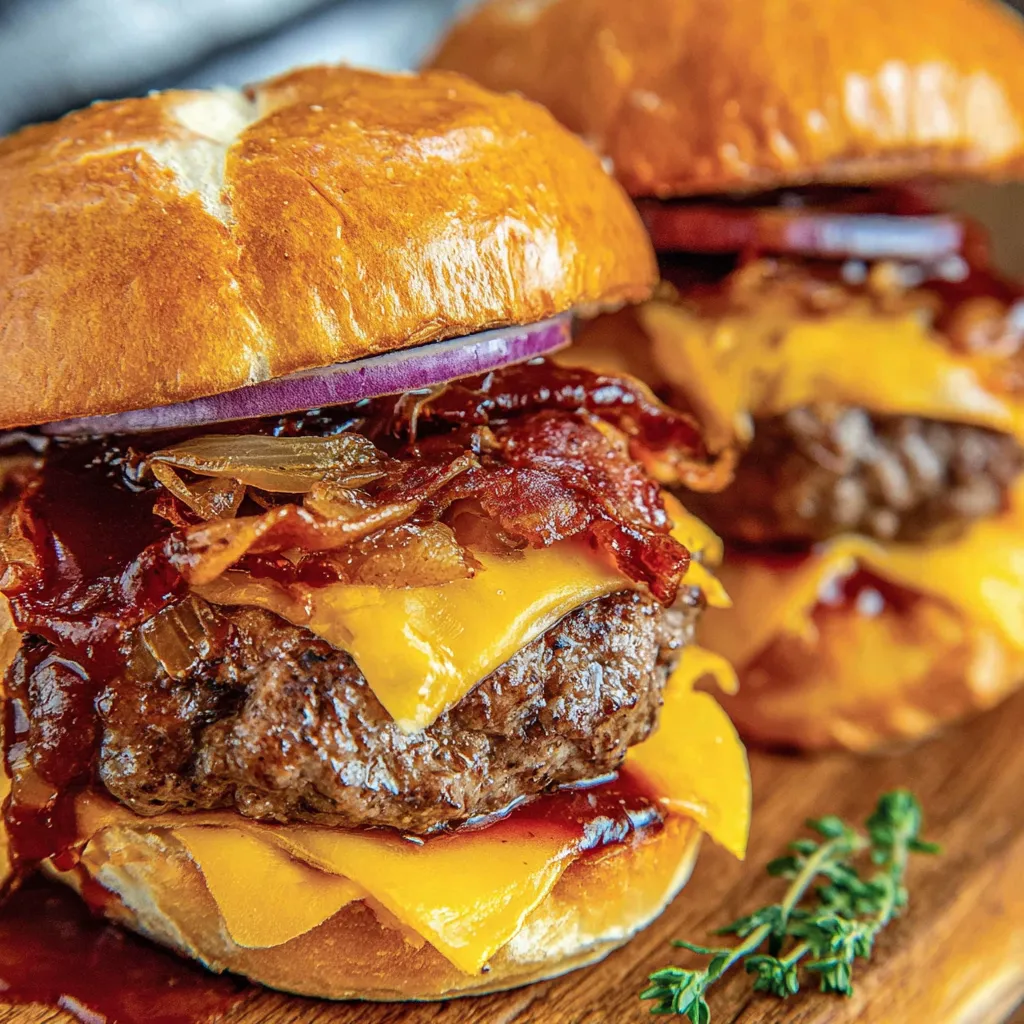 Pineapple Bacon Burger