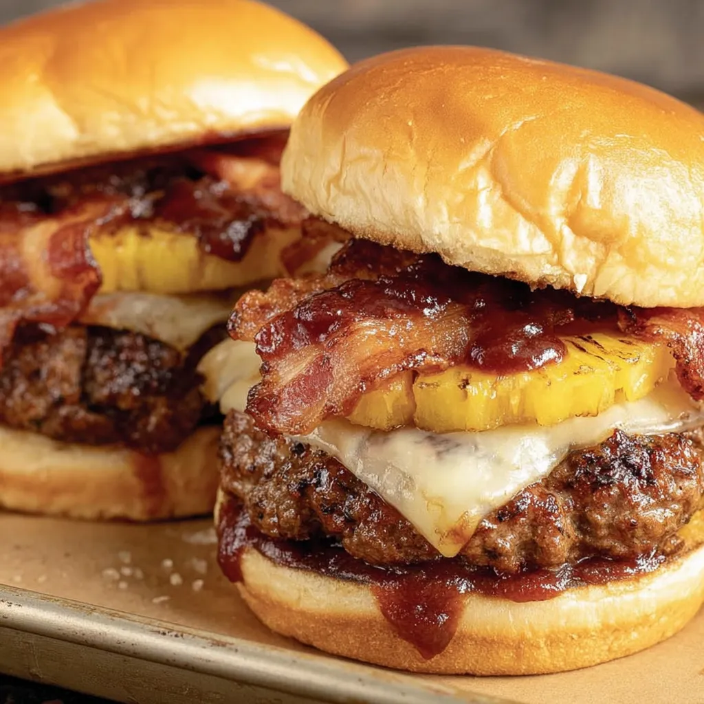 Pineapple Bacon Burger