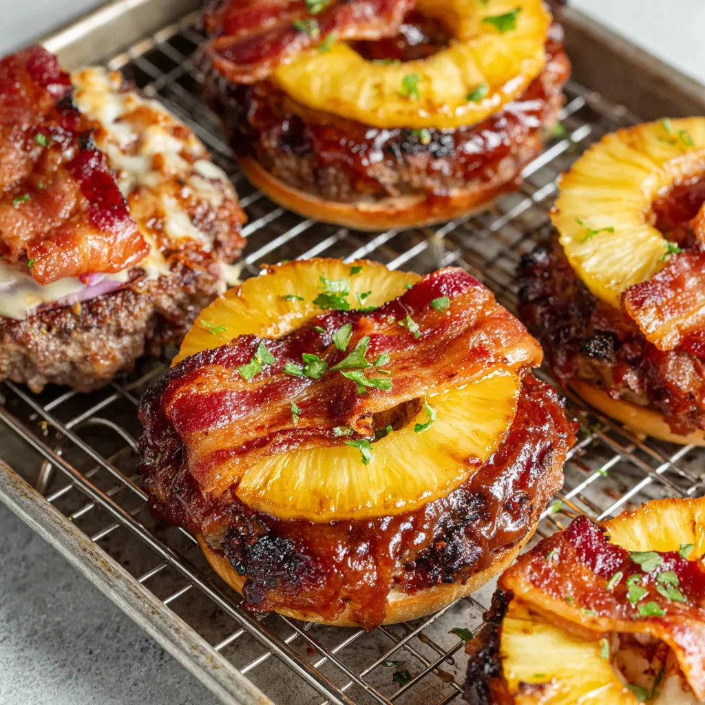 Pineapple Bacon Burger