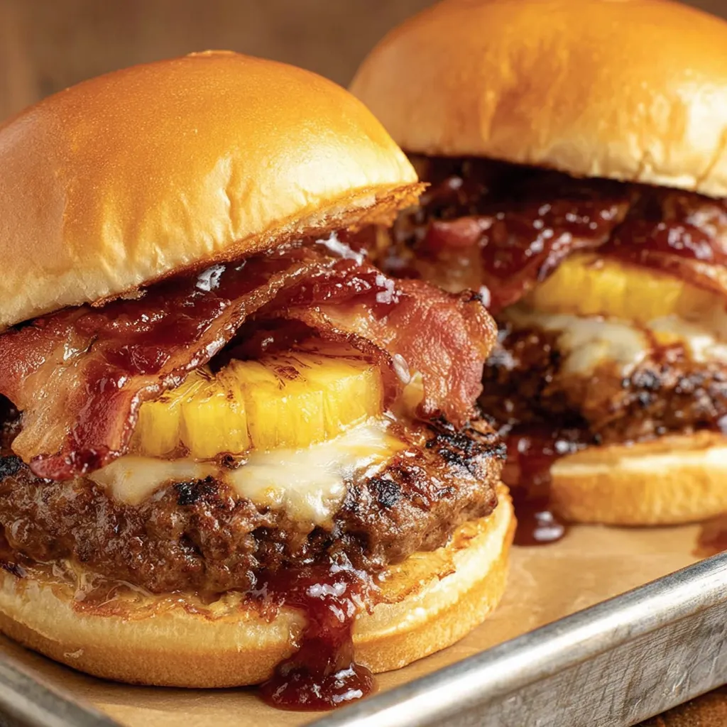 Pineapple Bacon Burger