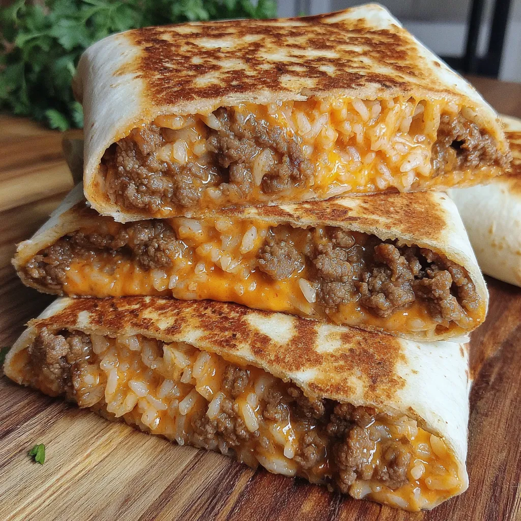 Best Grilled Cheese Burrito