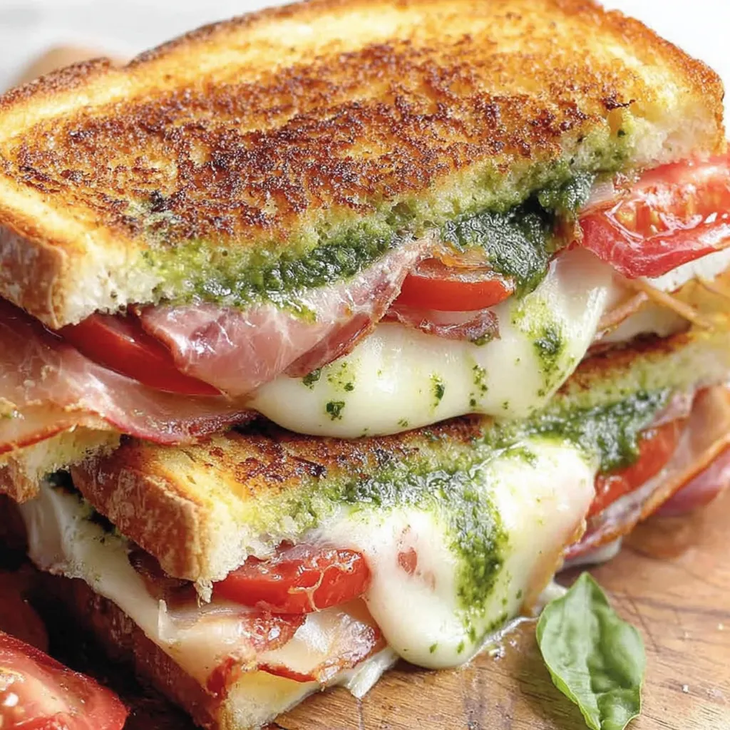 Prosciutto Grilled Cheese Sandwich