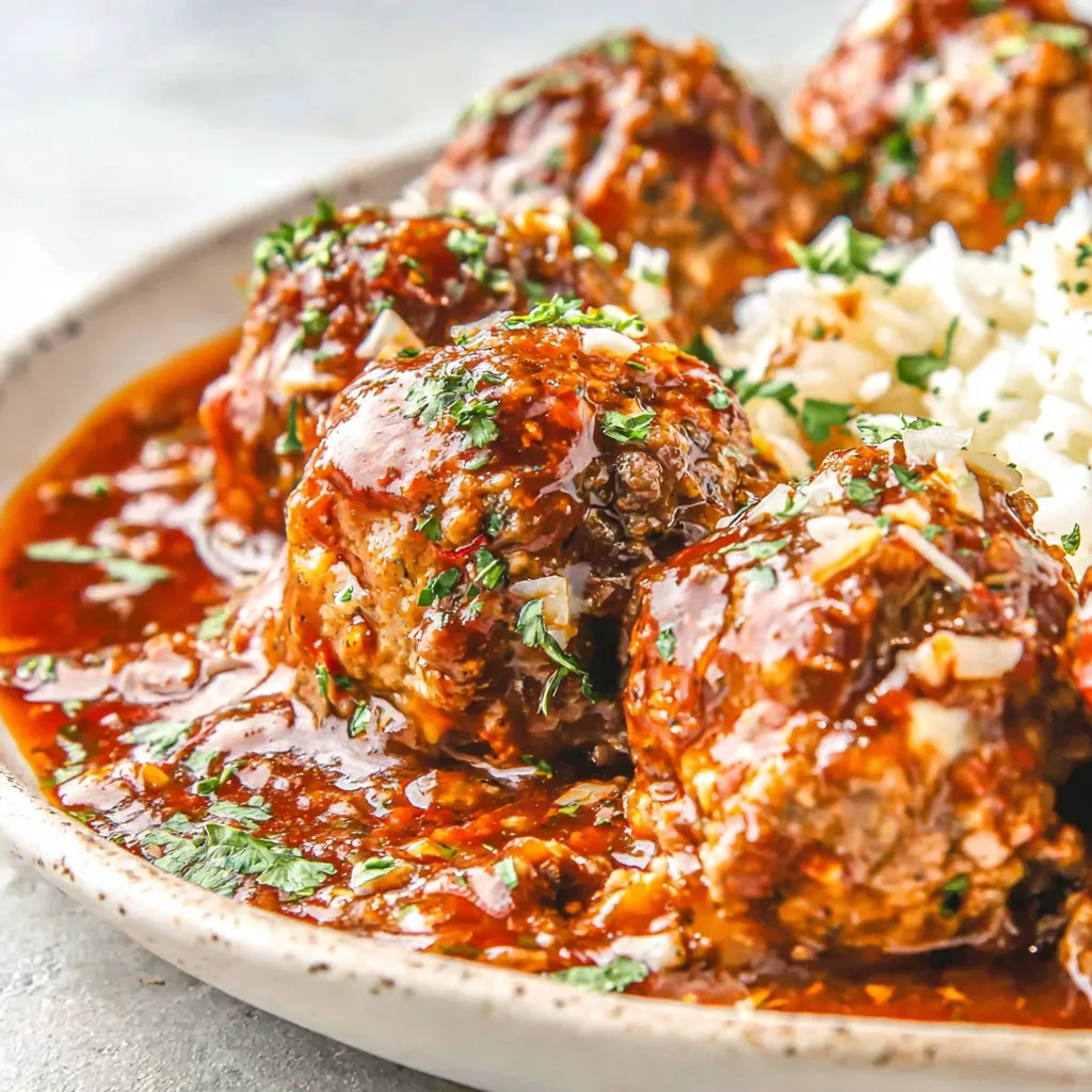 Porcupine Meatballs