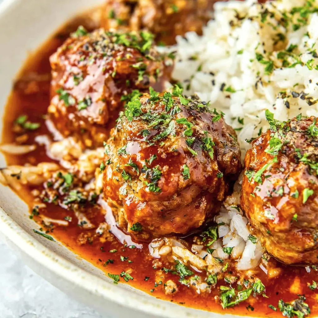 Porcupine Meatballs