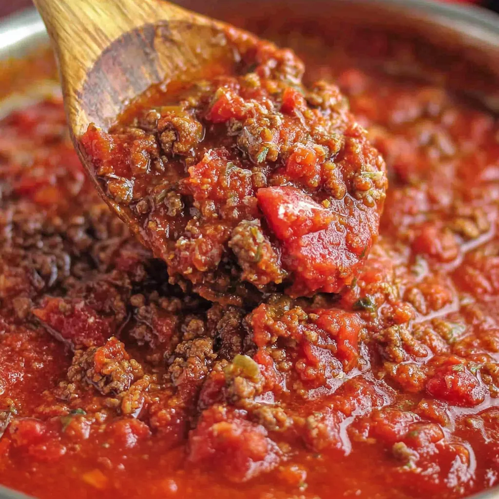 Beef Spaghetti Sauce