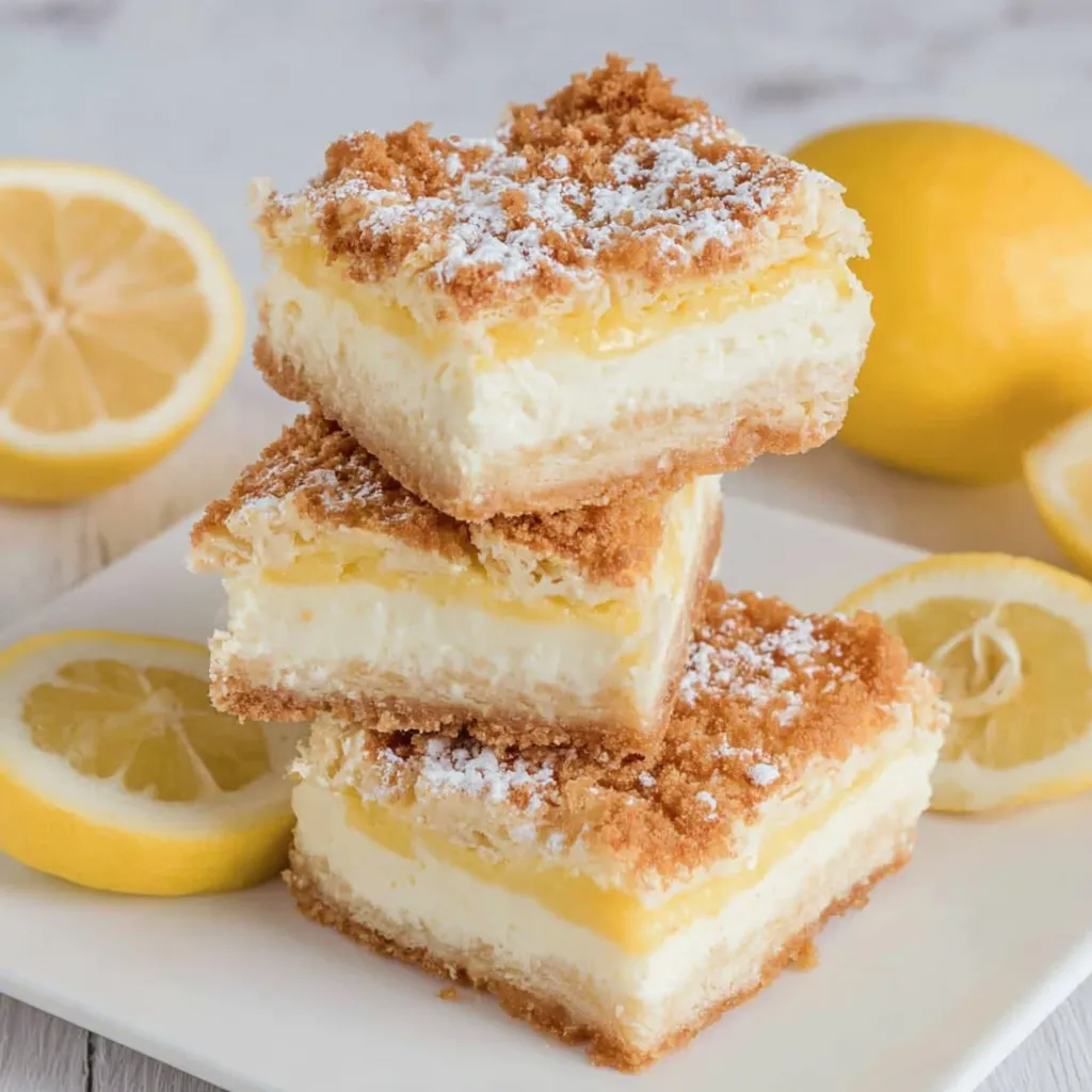Lemon Cheesecake Bars