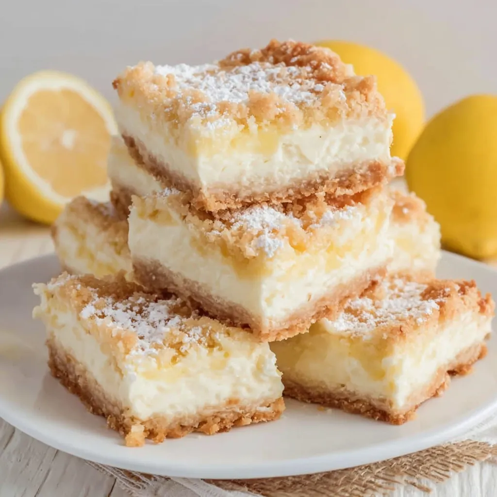 Lemon Cheesecake Bars