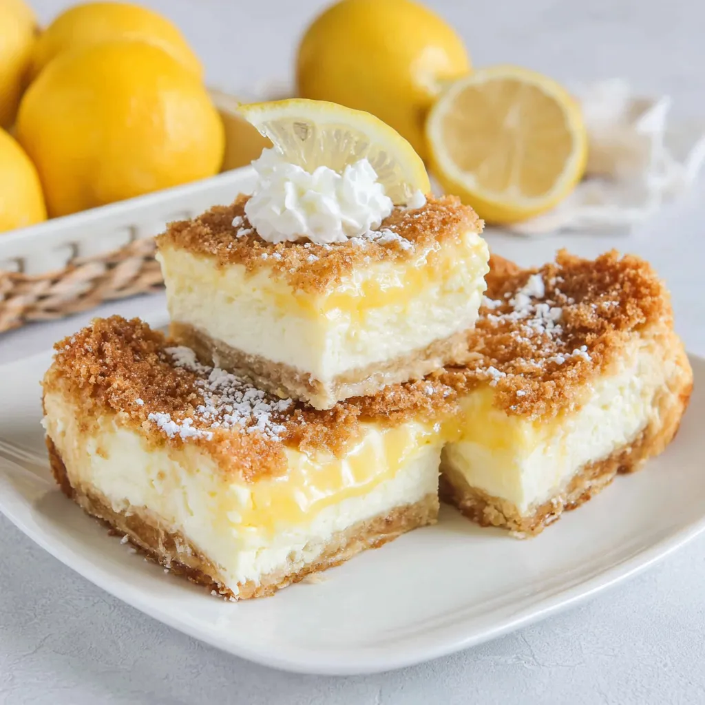Lemon Cheesecake Bars
