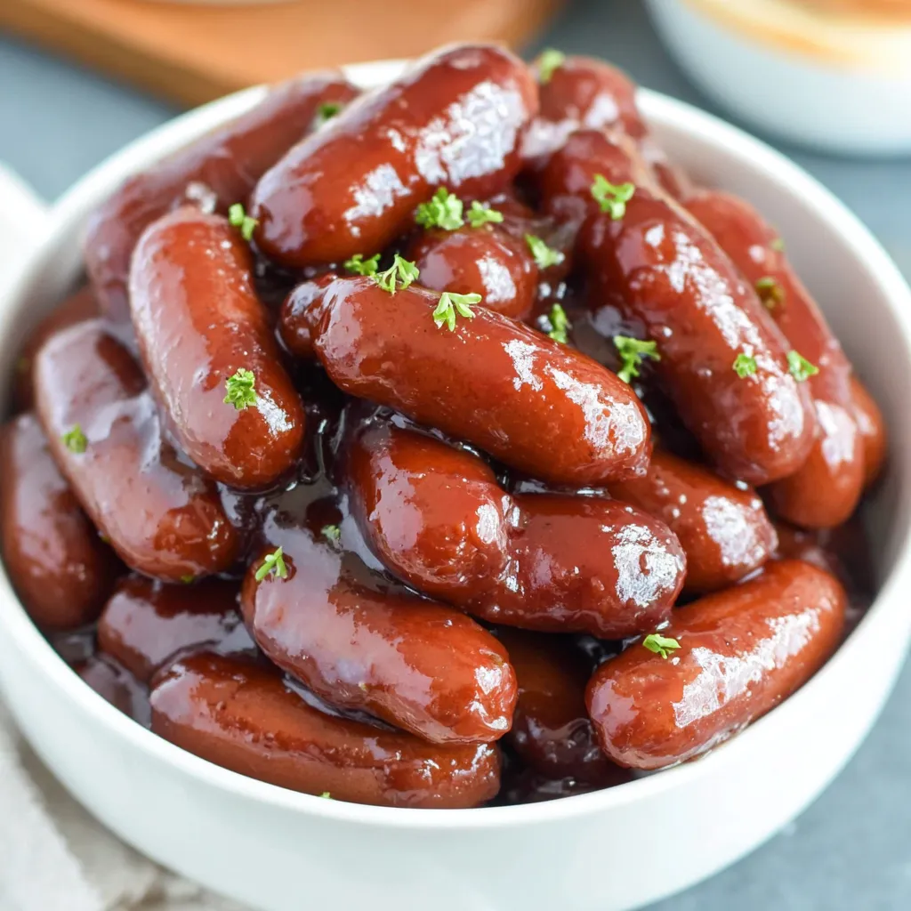 Crockpot Grape Jelly Little Smokies