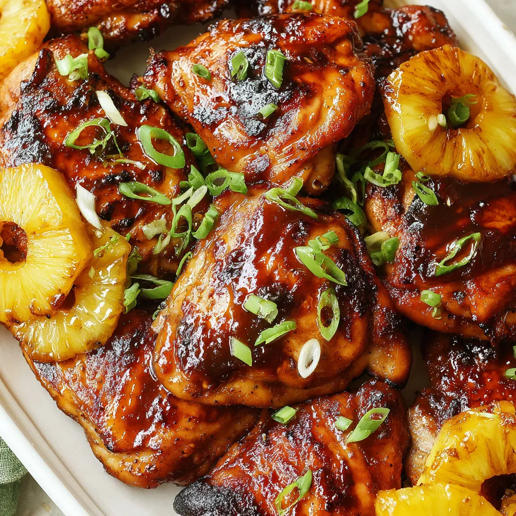 Hawaiian Huli Huli Chicken