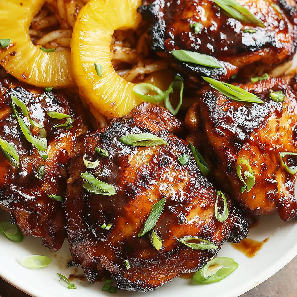 Hawaiian Huli Huli Chicken
