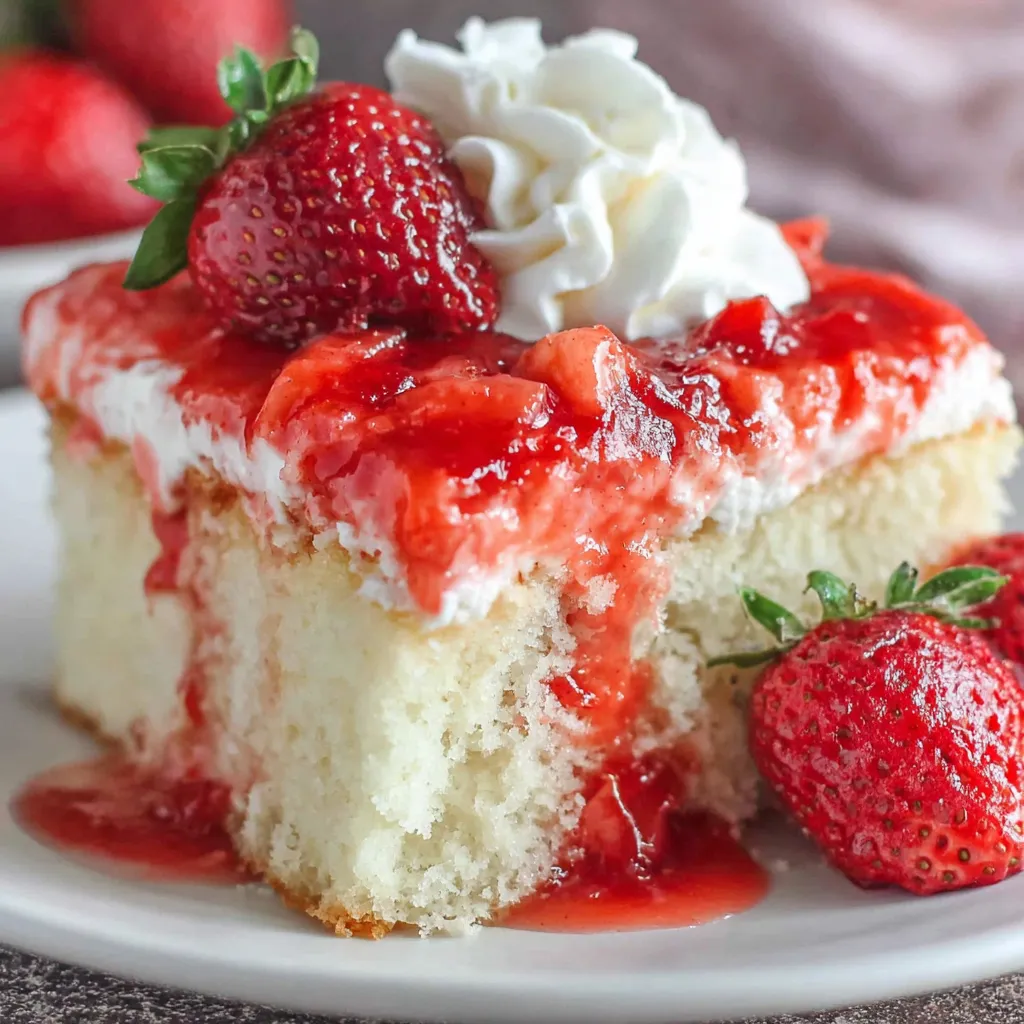 Strawberry Shortcake Cake