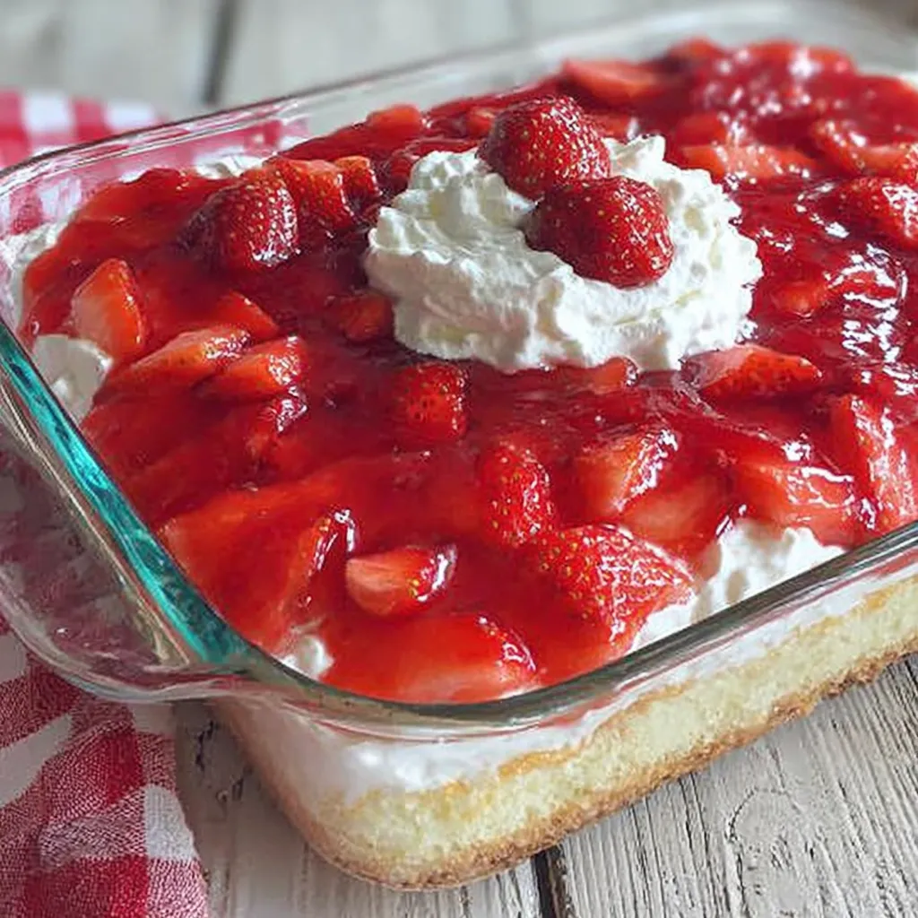 Strawberry Shortcake Cake