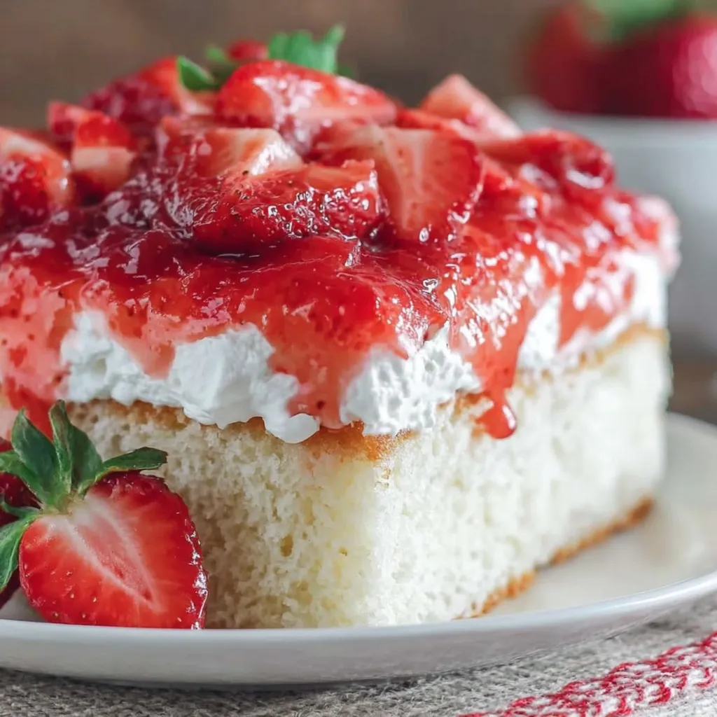 Strawberry Shortcake Cake