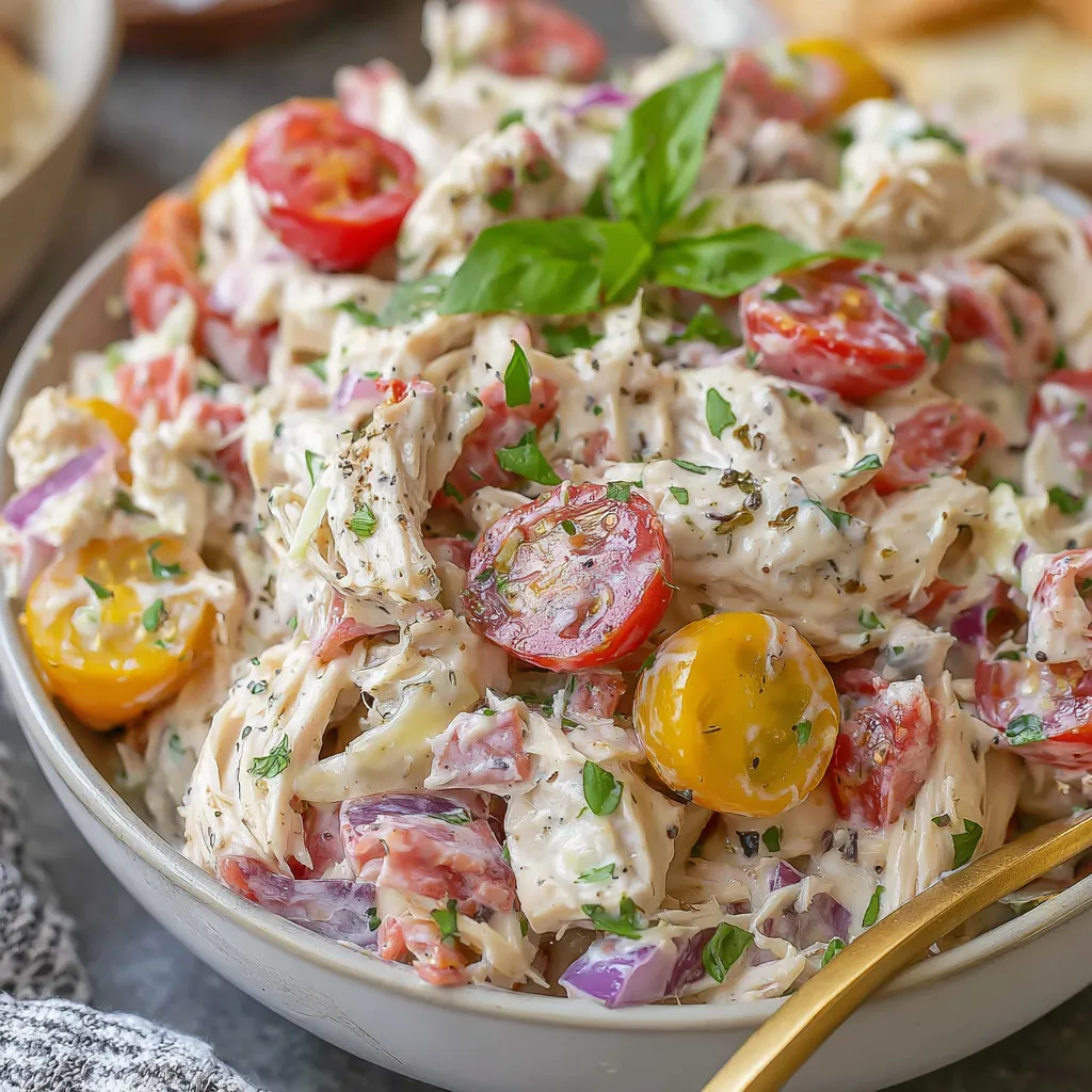 Italian Grinder Chicken Salad