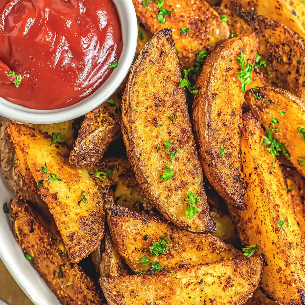 Air Fryer Potato Wedges