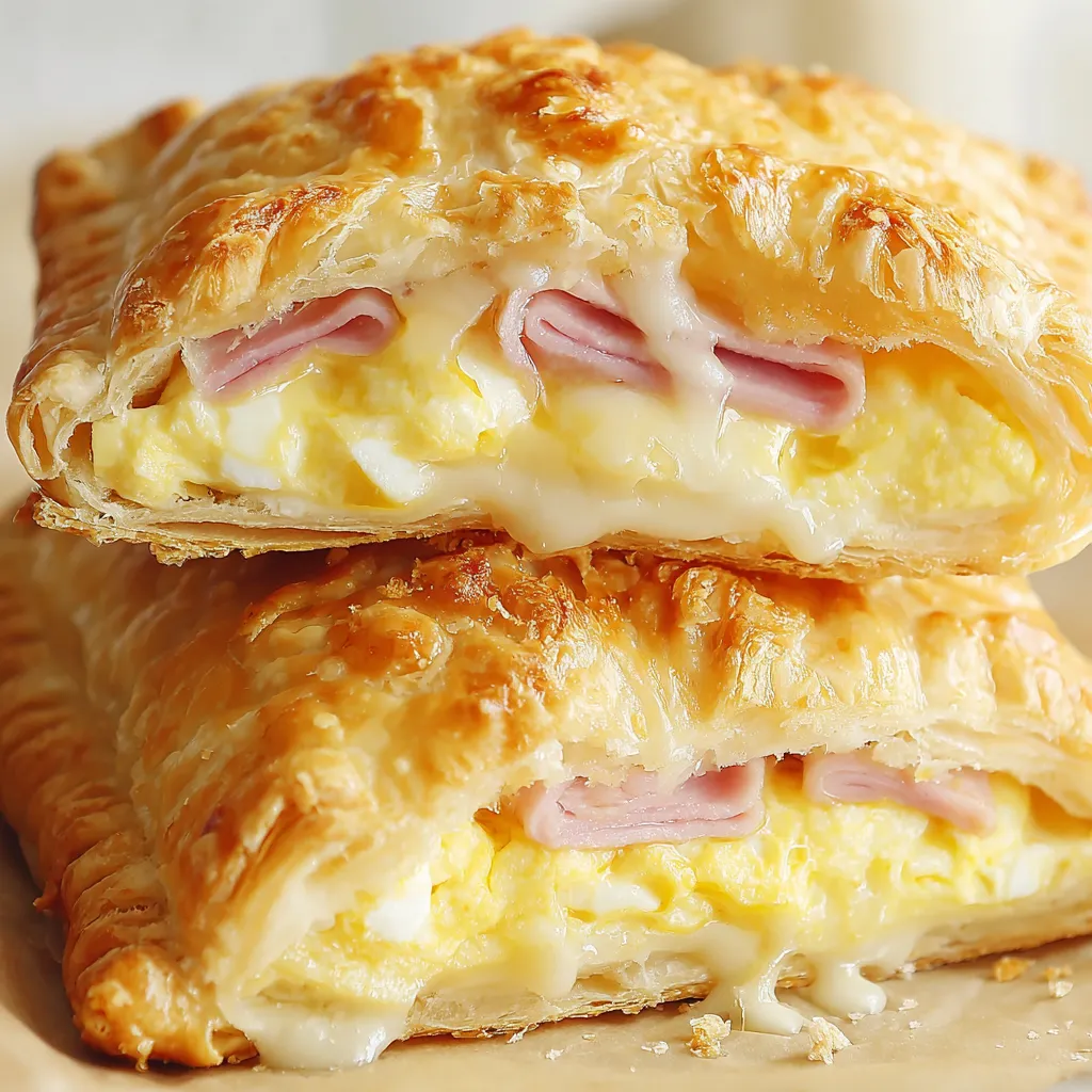 Homemade Breakfast Hot Pockets