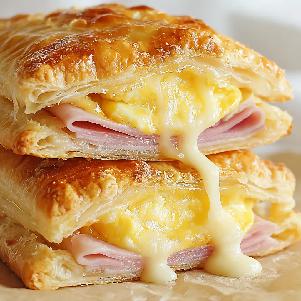 Homemade Breakfast Hot Pockets