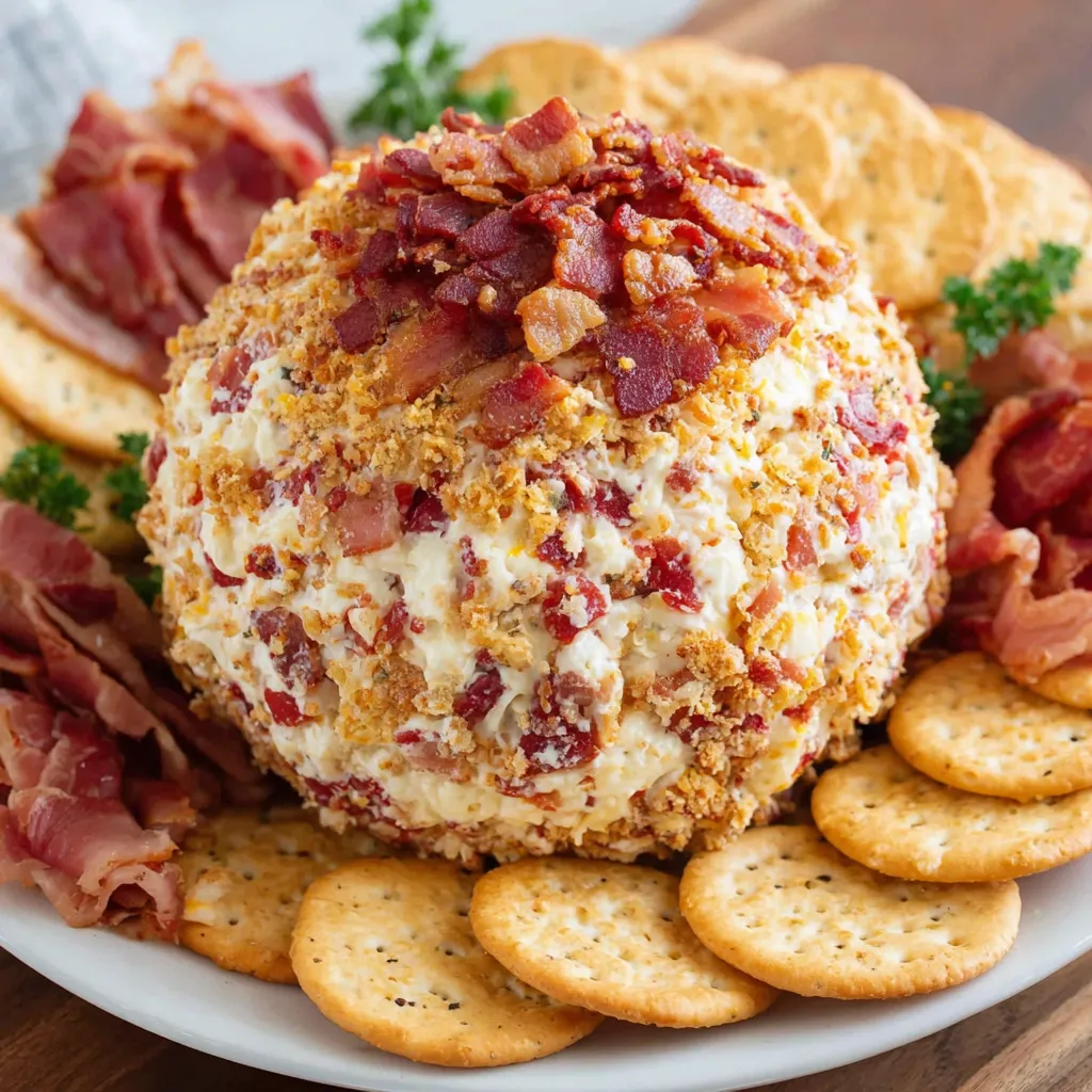 Rich BLT Cheese Ball