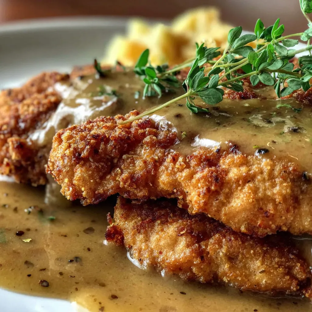 Crispy Buttermilk Chicken Fried Steak