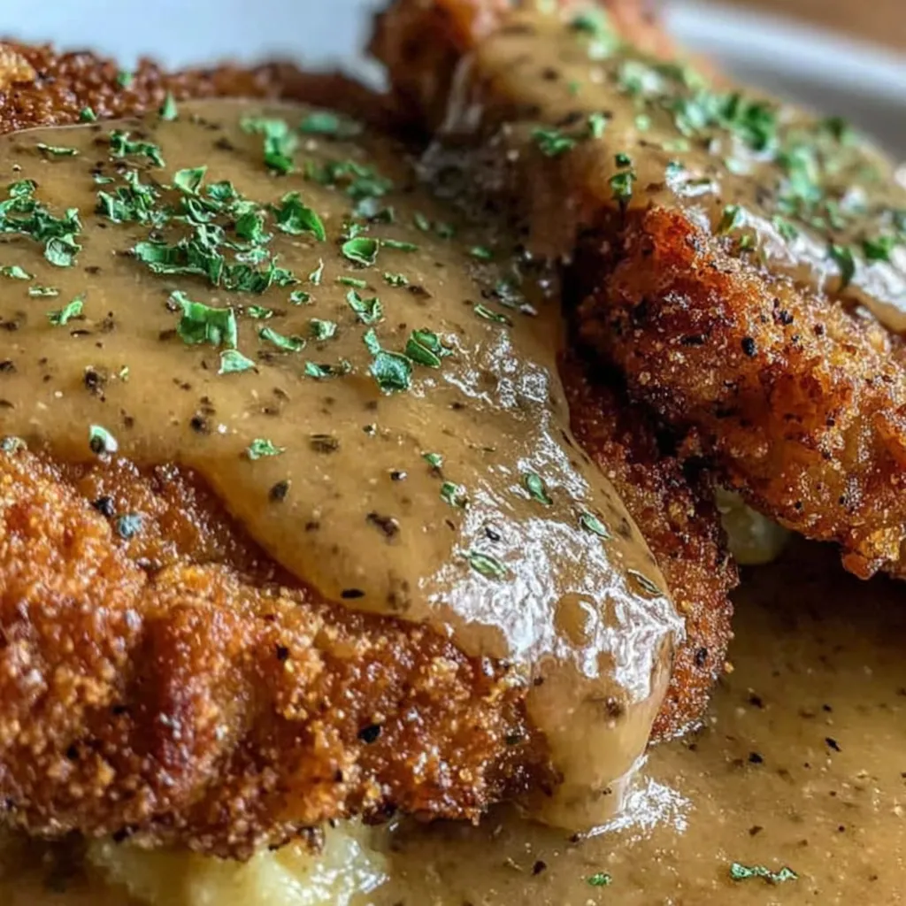 Crispy Buttermilk Chicken Fried Steak