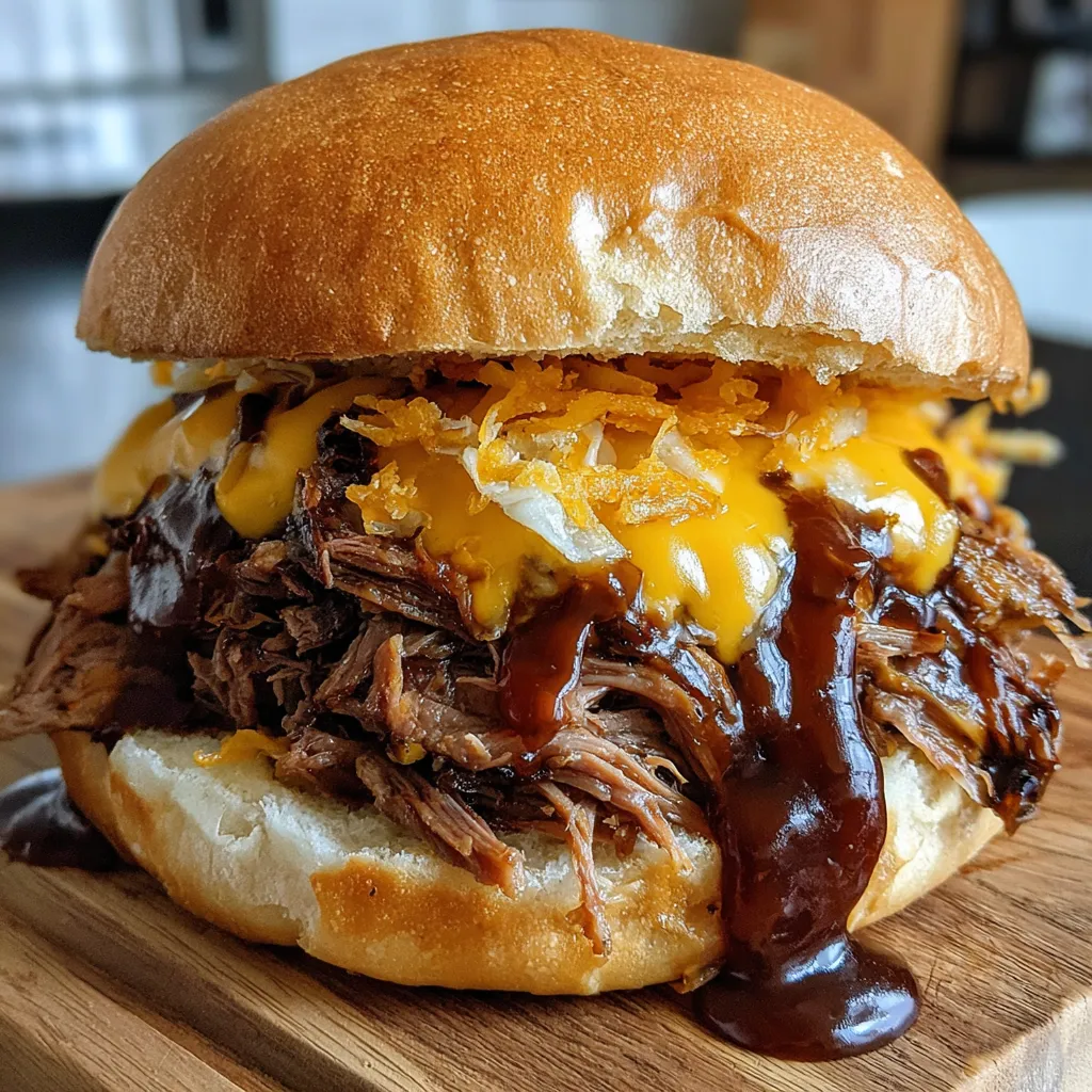 Pulled Beef Sandwich